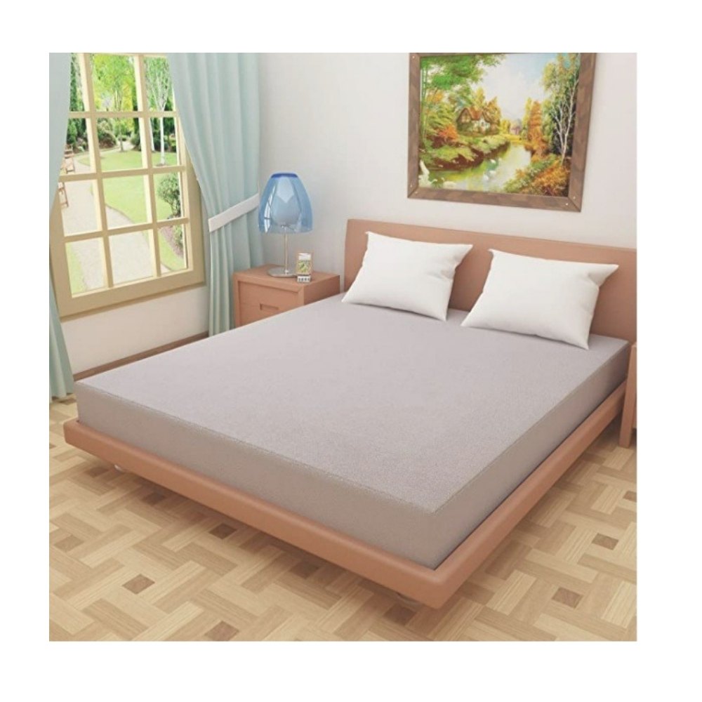 Terry Grey Mattress Protector