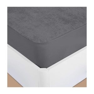 Terry Grey Mattress Protector