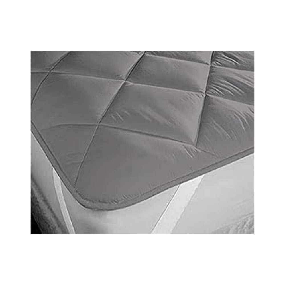 Cotton Quilted Mattress Protector Water-resistance - Grey