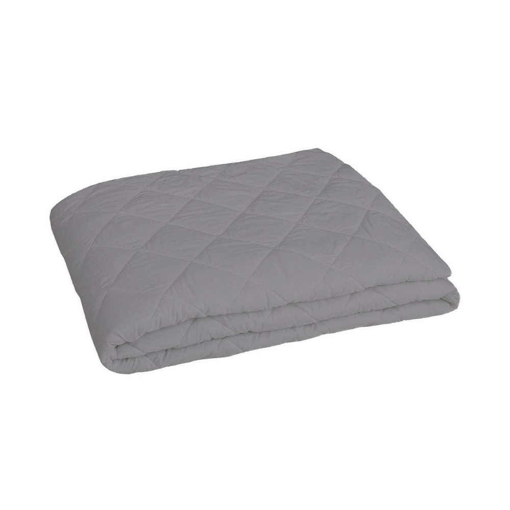 Cotton Quilted Mattress Protector Water-resistance - Grey